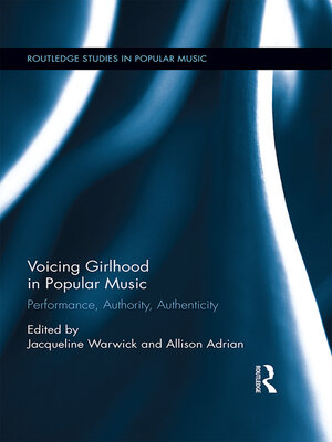 cover image of Voicing Girlhood in Popular Music